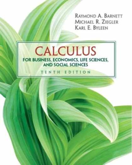 Economics Books - Calculus for Business, Economics, Life Sciences and Social Sciences (10th Editio