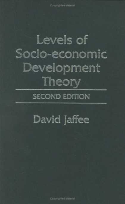 Economics Books - Levels of Socio-economic Development Theory: Second Edition