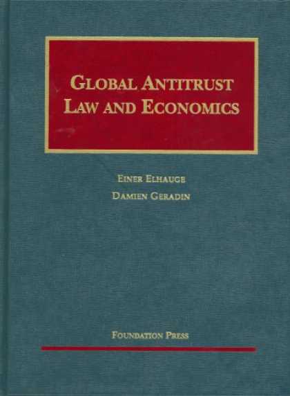 Economics Books - Global Antitrust Law and Economics