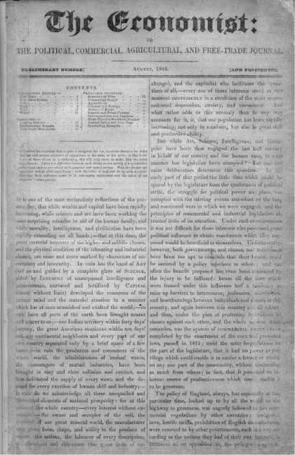 Economist - August 1, 1843