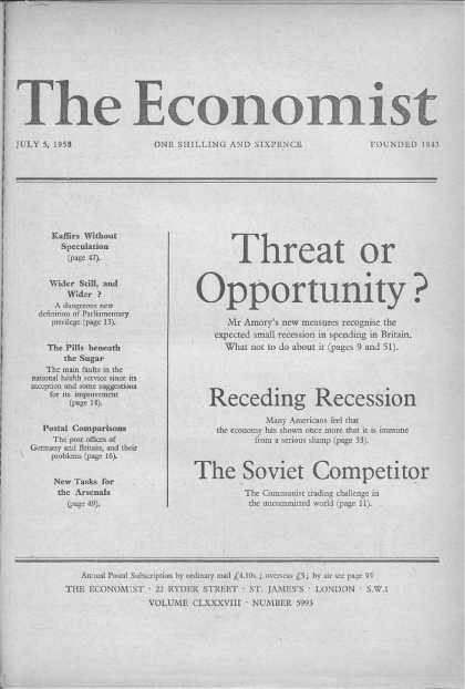 Economist - July 5, 1958