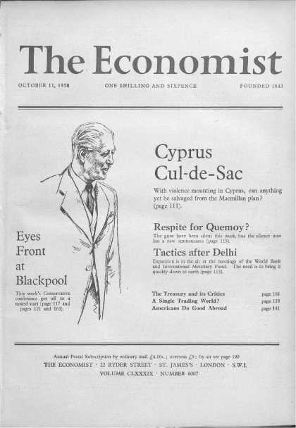 Economist - October 11, 1958