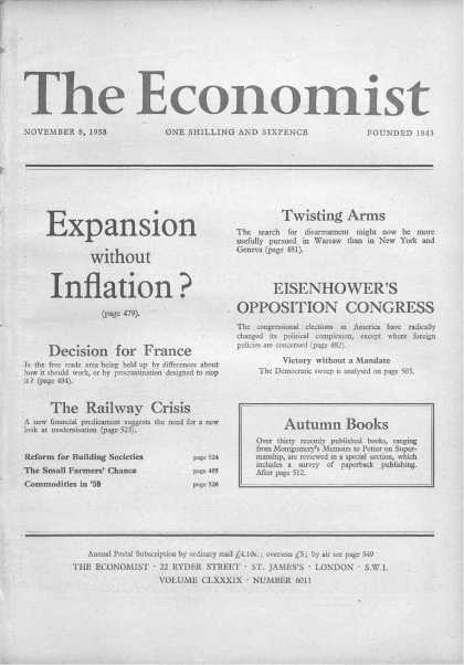 Economist - November 8, 1958