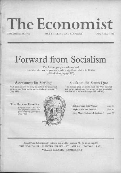 Economist - November 29, 1958