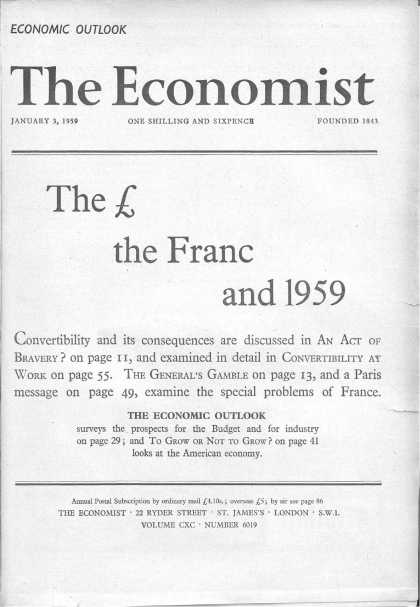 Economist - January 3, 1959