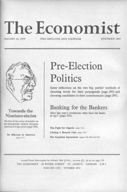 Economist - January 24, 1959