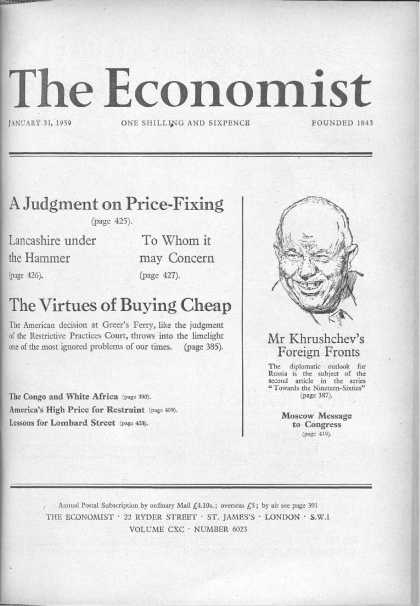 Economist - January 31, 1959