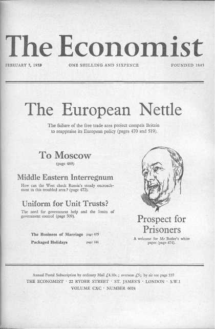 Economist - February 7, 1959