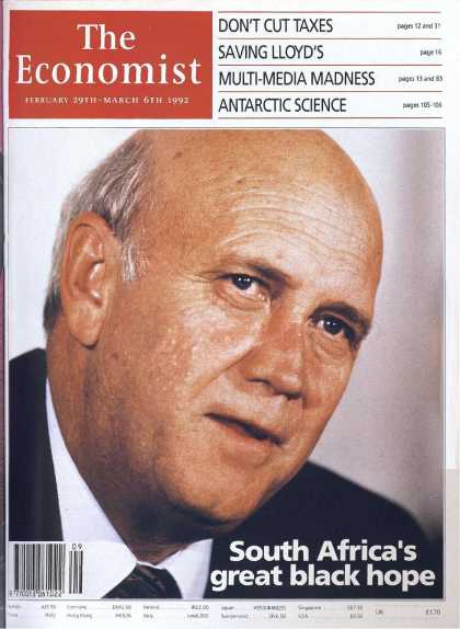 Economist - February 29, 1992