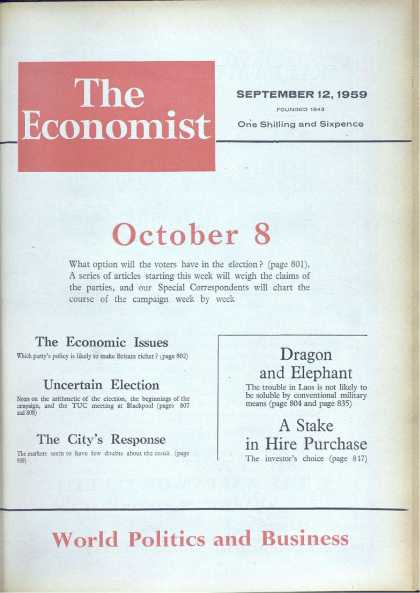 Economist - September 12, 1959