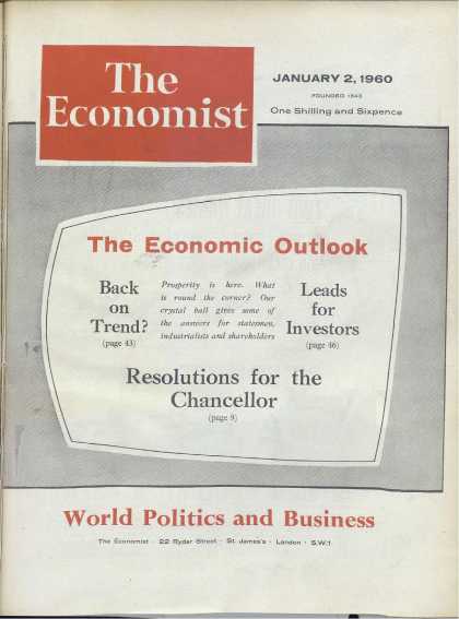 Economist - January 2, 1960