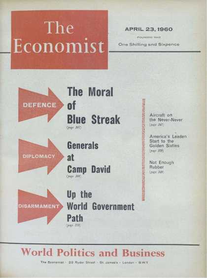 Economist - April 23, 1960