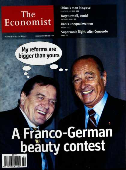 Economist - October 18, 2003
