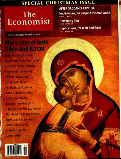 Economist - December 20, 2003