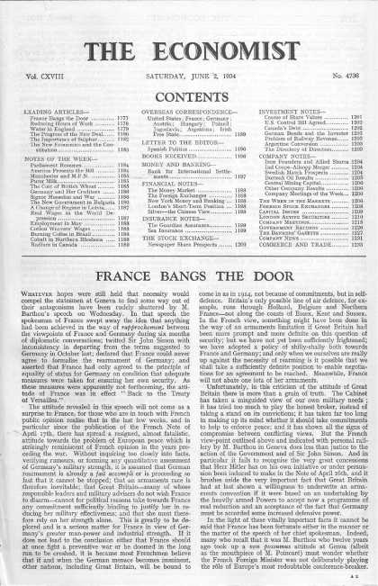 Economist - June 2, 1934