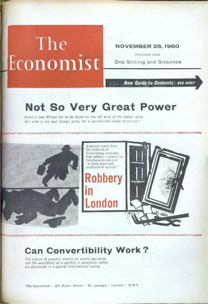 Economist - November 26, 1960