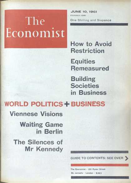 Economist - June 10, 1961