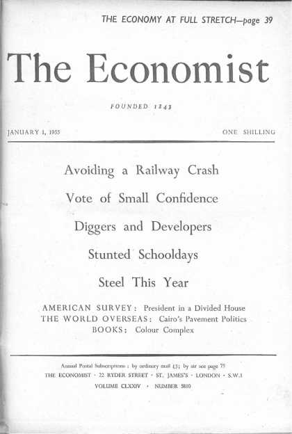 Economist - January 1, 1955