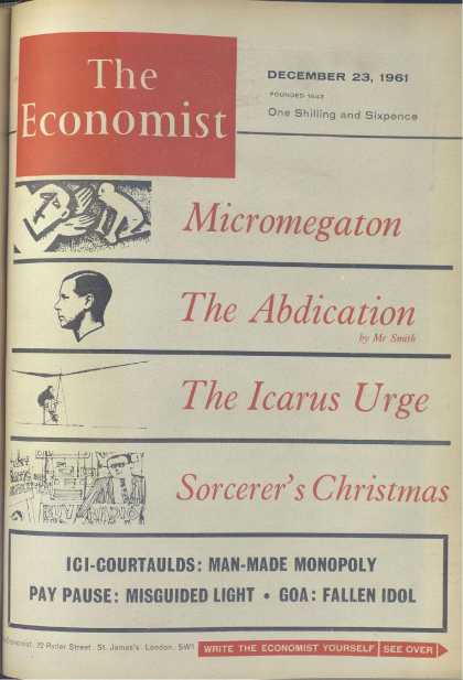 Economist - December 23, 1961