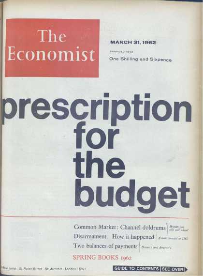 Economist - March 31, 1962