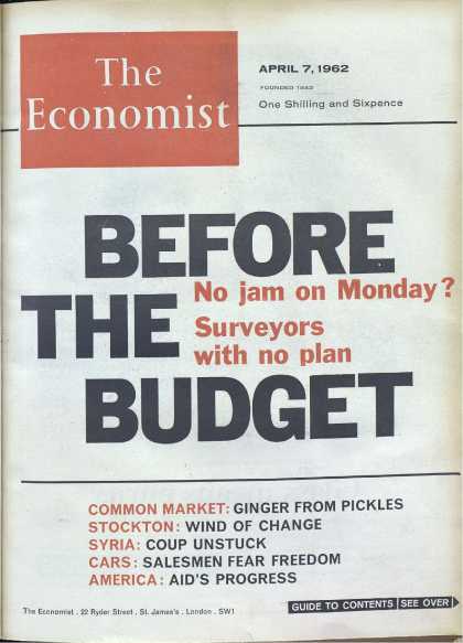 Economist - April 7, 1962