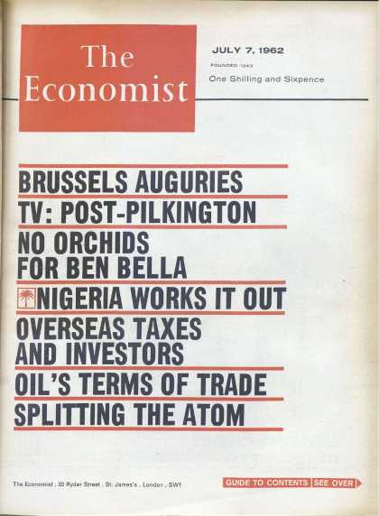 Economist - July 7, 1962
