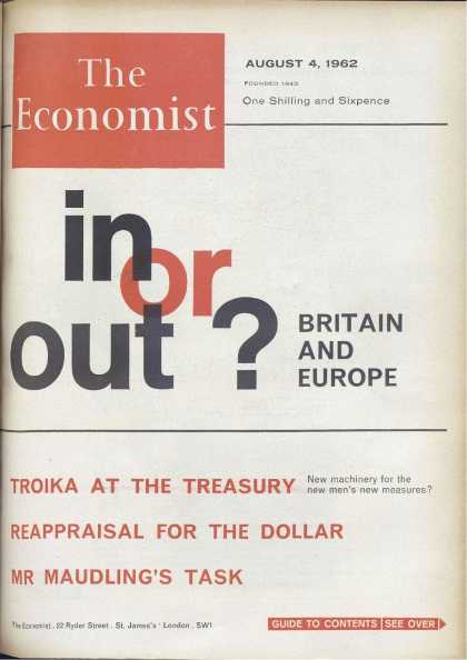 Economist - August 4, 1962
