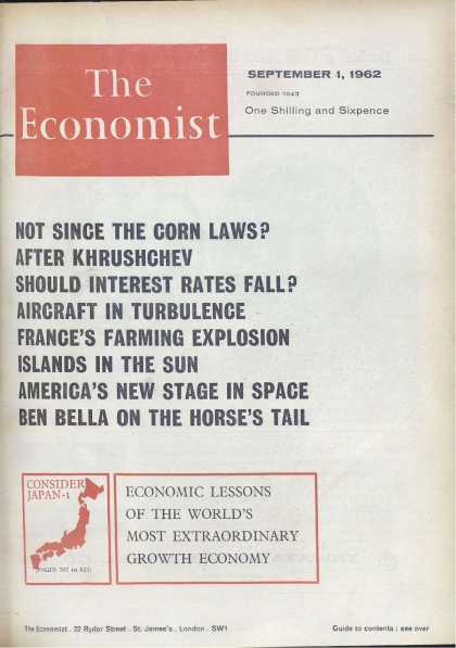 Economist - September 1, 1962