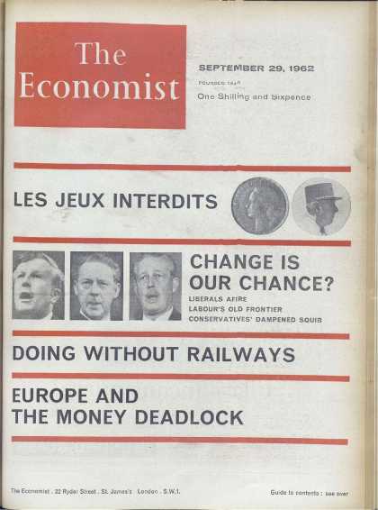 Economist - September 29, 1962