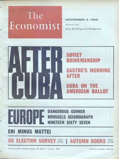 Economist - November 3, 1962