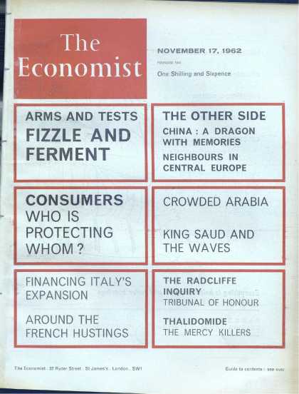 Economist - November 17, 1962
