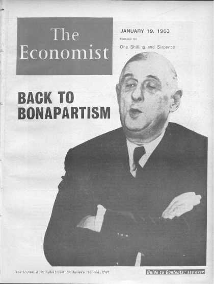 Economist - January 19, 1963