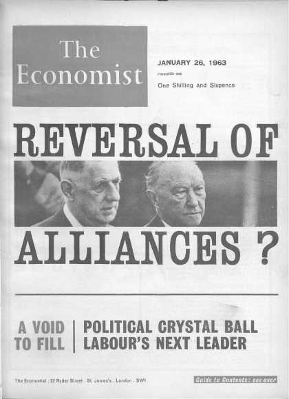 Economist - January 26, 1963