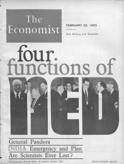 Economist - February 23, 1963