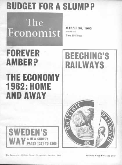 Economist - March 30, 1963