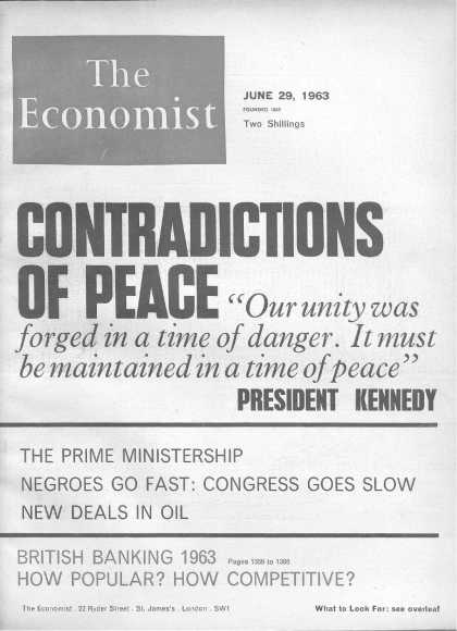 Economist - June 29, 1963