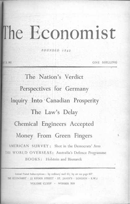 Economist - May 28, 1955