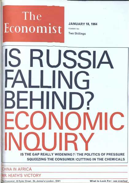 Economist - January 18, 1964