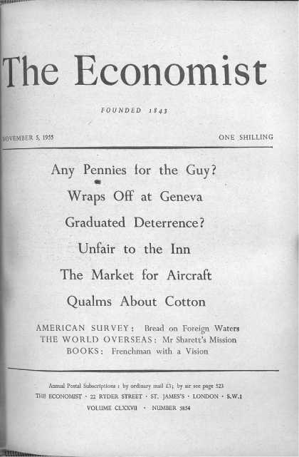 Economist - November 5, 1955