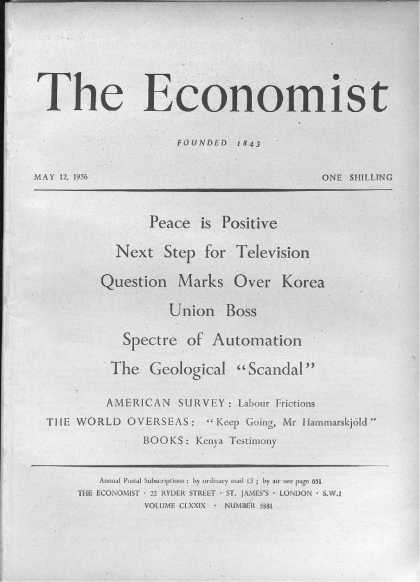 Economist - May 12, 1956
