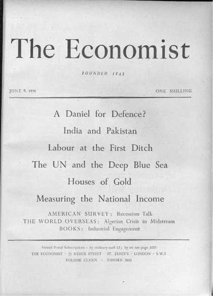 Economist - June 9, 1956