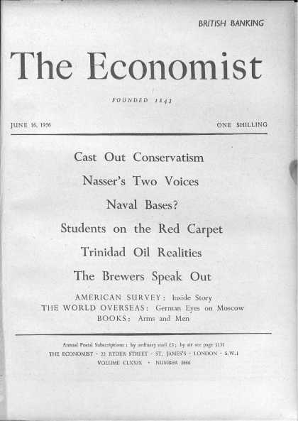 Economist - June 16, 1956