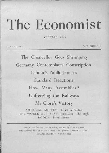 Economist - June 30, 1956