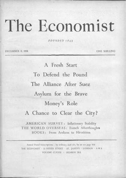 Economist - December 8, 1956