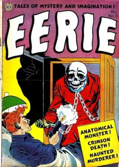 Eerie (Avon) 11 - Mystery - Imagination - Crimson - Anatomical Monster - Haunted Murderer