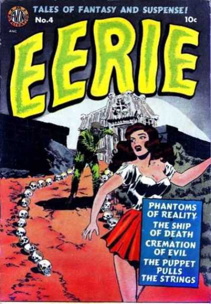 Eerie (Avon) 4 - No 4 - Avon - Tales Fantasy And Suspense - Retro - Comics