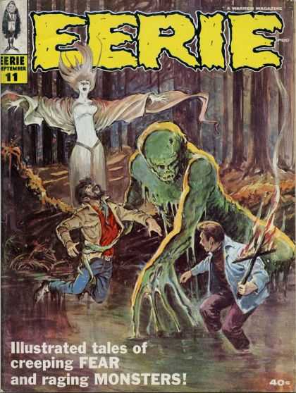 Eerie 11 - Horror - Monsters - Swamp Man - Witch Woman - Beasts