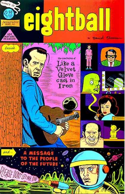 Eightball 10 - For Mature Readers - Man - Woman - Guitar - A Message To The People Of The Future - Daniel Clowes