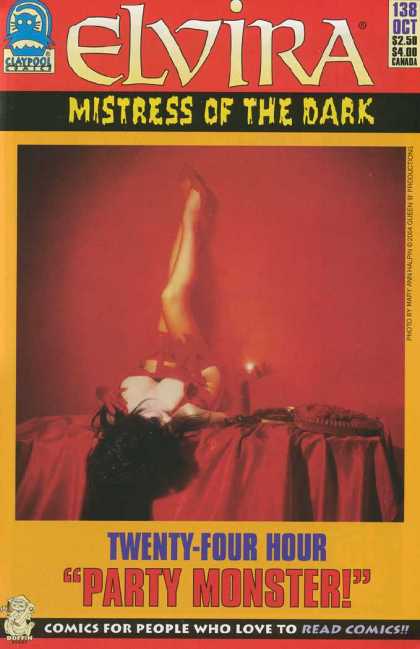 Elvira 138 - Mistress Of The Dark - 138 Oct - Claypool - Twenty Four Hour - Party Monster