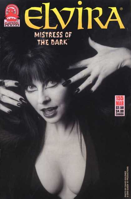 Woman - Fingernails - Bangs - Cleavage - Black Elvira 155 - Woman - Fingernails - Bangs - Cleavage - Black